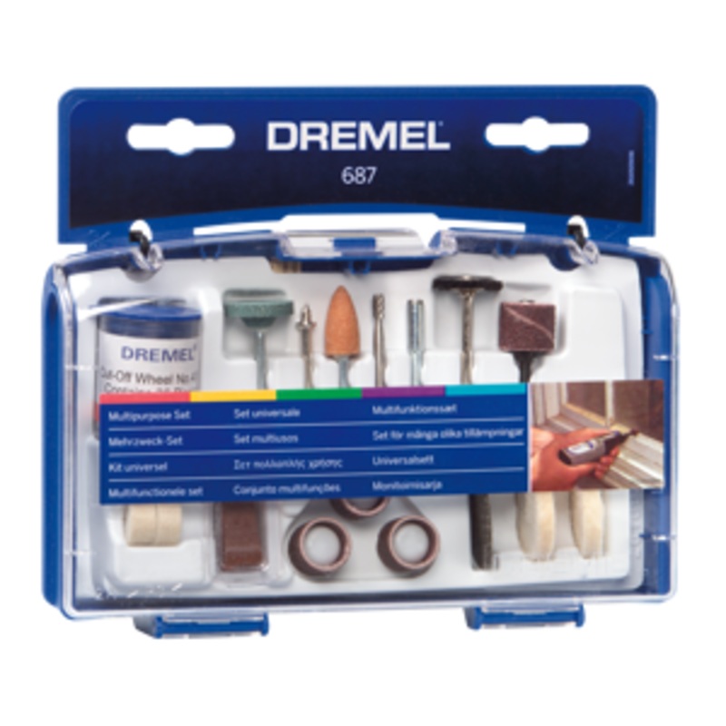 Dremel Multi-Purpose Accessory Set 687  / 52 pcs  -  26150687JA