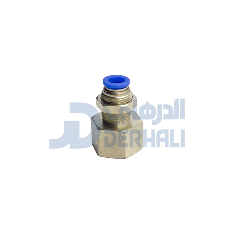 Female  Pneumatic Panel Connector fittings Thread  x Tube - EPMF
