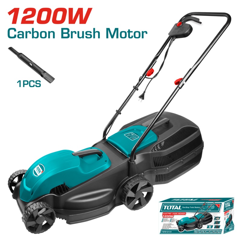 Total tools Electric lawn mower 32 cm 1200 W 28ltr - TGT612131