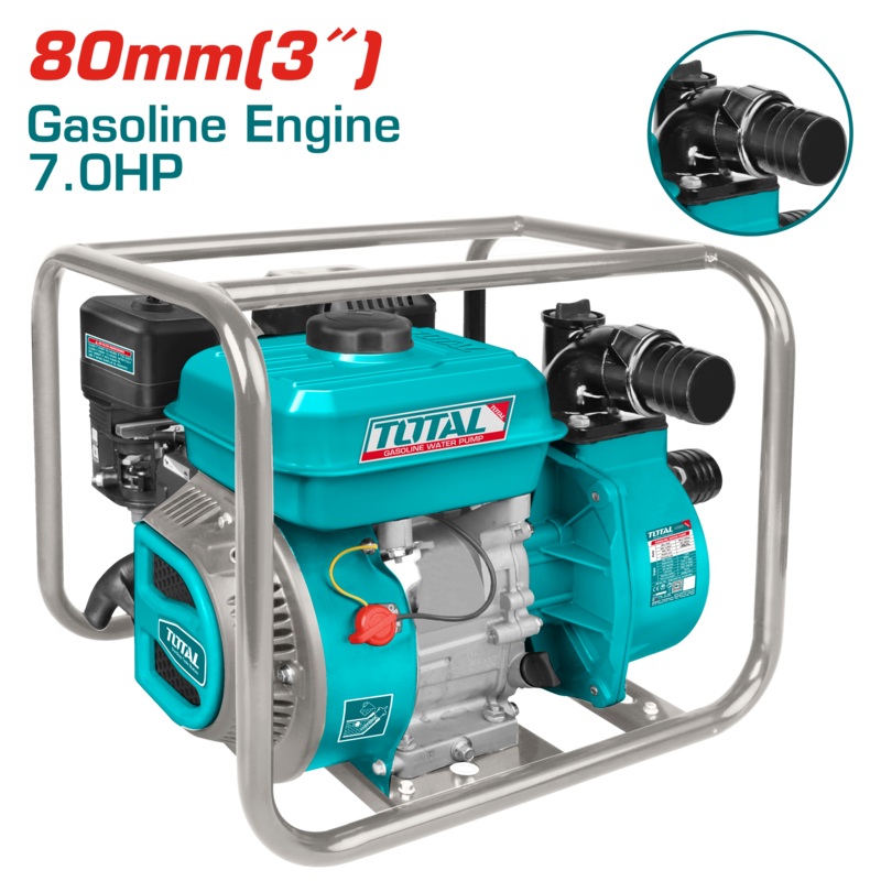 Total tools Gasoline water pump 3 Inch 7.0HP - TP3302