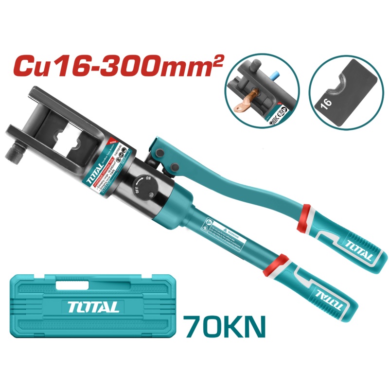 Total tools Hydraulic crimping tool 16 : 300 mm  - THCT0240