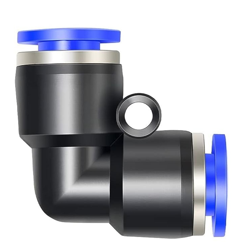 Union Elbow Connector Pneumatic Air tube fittings Tube 10mm Model TPV 10