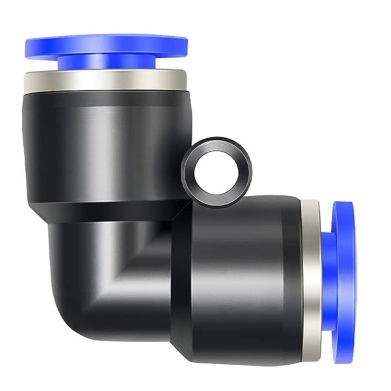 Union Elbow Connector Pneumatic Air tube fittings Tube 8mm Model TPV 8
