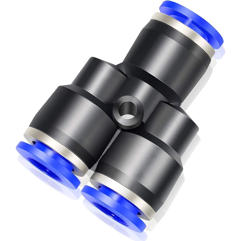 Union (Y) Connector Three Way Pneumatic Air tube fittings Tube 8mm Model TPY 8