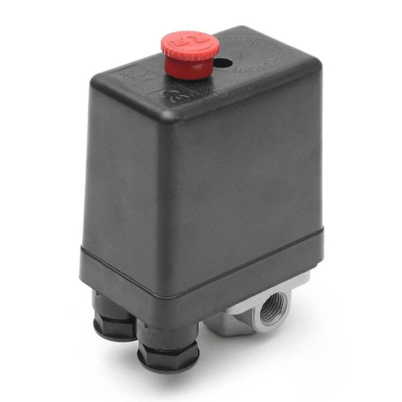 Chinese compressor pressure control switch 380-volt 1/4" BSP 4 Port Single Phase-AUTO-CH-380