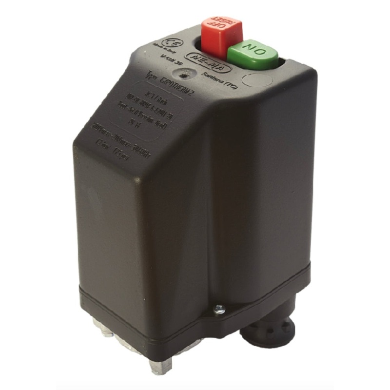 Compressor control switch 380 volts three phases with overload -AUTO-IT-380-OL