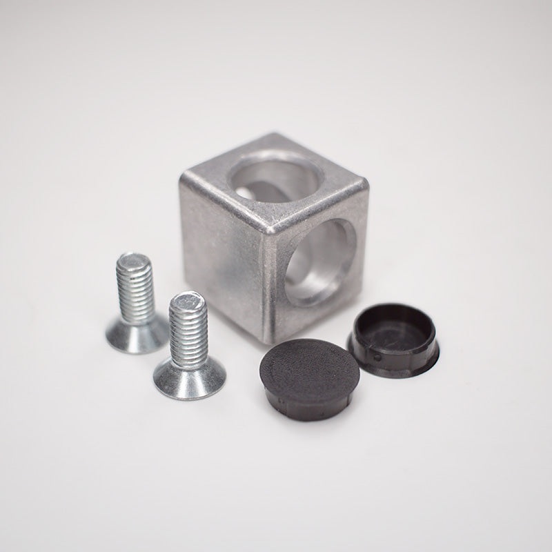 2-way cubic connector MCD-3030-2 for 3030 aluminum profile