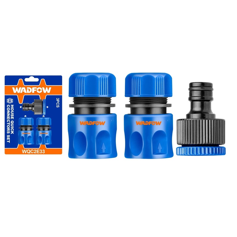 WADFOW 3 Pcs hose quick connectors set - WQC2E33