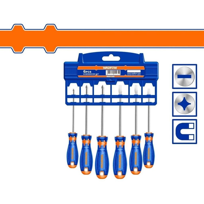 WADFOW 6 Pcs screwdriver set - WSS1206