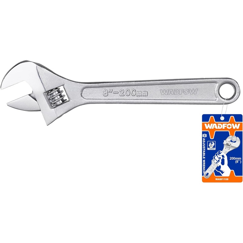 WADFOW Adjustable wrench "8" inch - WAW1108