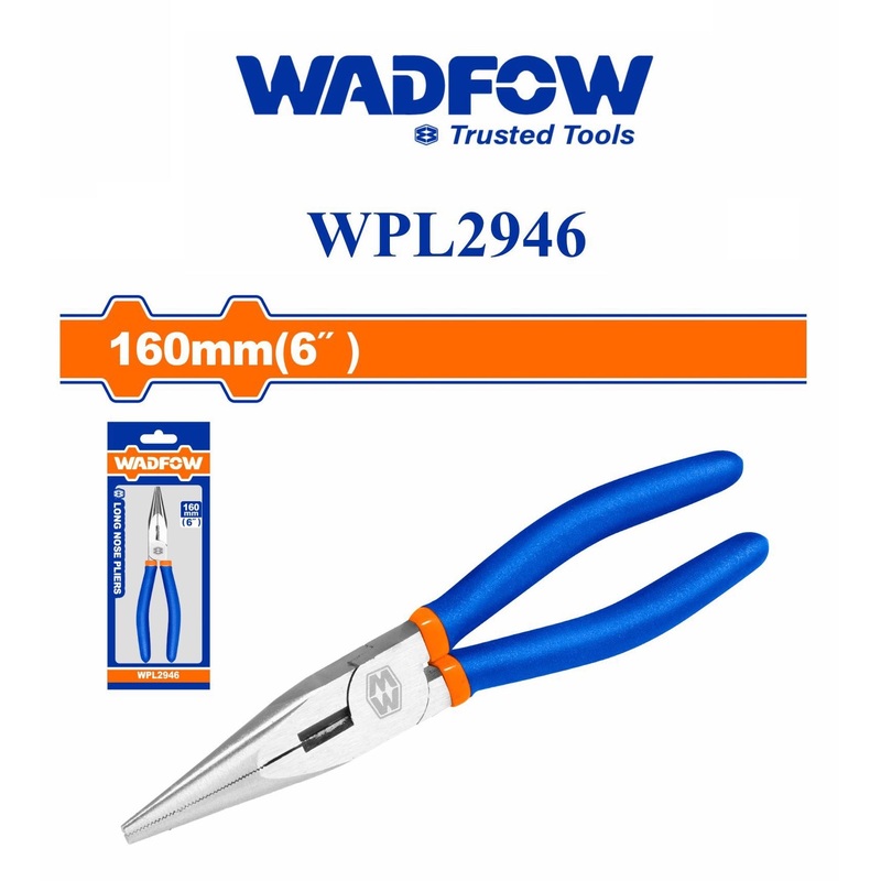 WADFOW Long nose pliers 6"/160mm - WPL2946