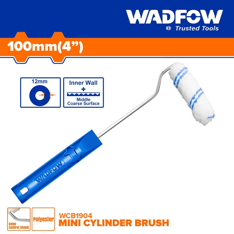 WADFOW Mini cylinder brush(Inner wall) - WCB1904