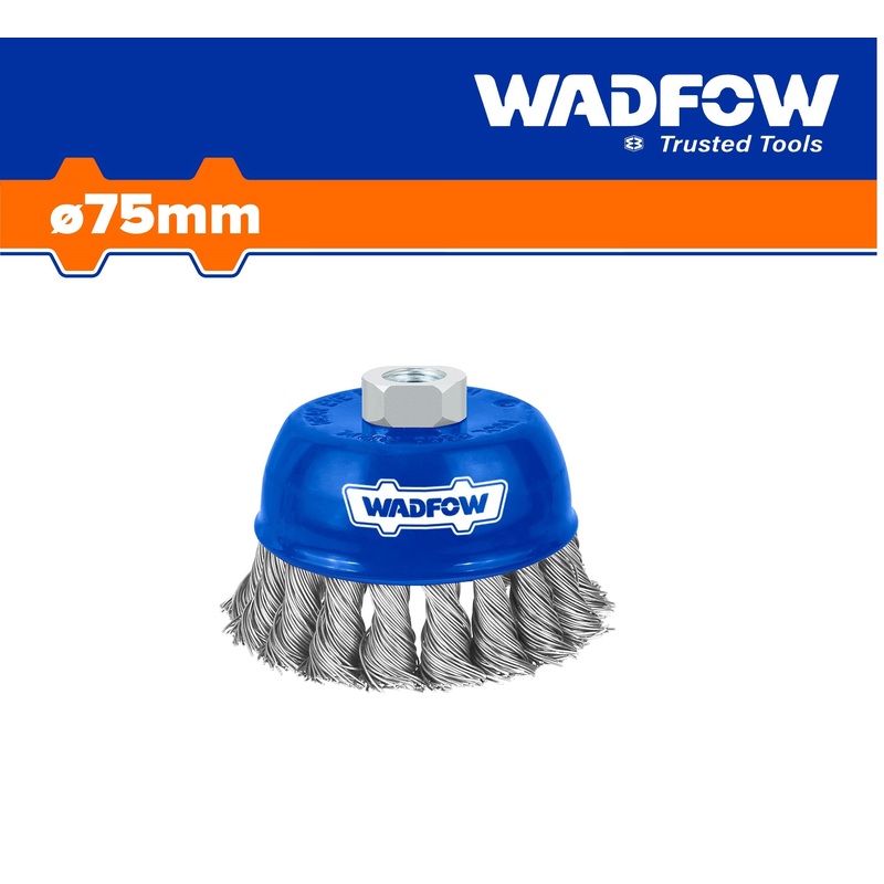 WADFOW Wire cup brush "3" inch - WCE2401
