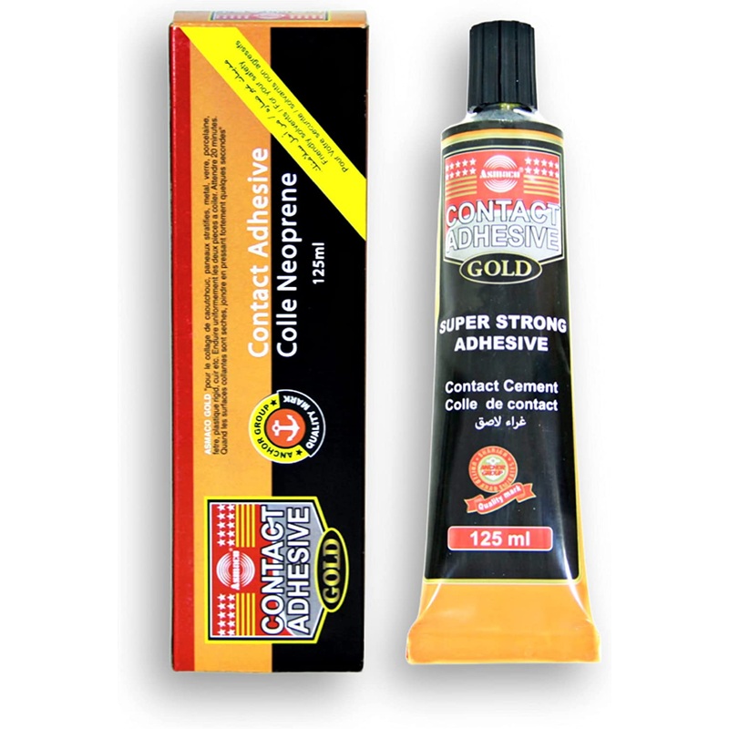 Asmaco Gold Super Strong Contact Adhesive 125 ML/COLLE-GLU