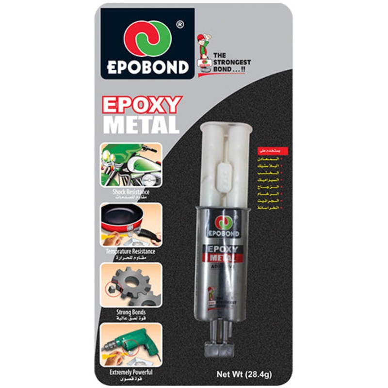 epobond epoxy syringe rapid adhesive to metal 24g/EPOBOND-EOXYMETAL-BLACK