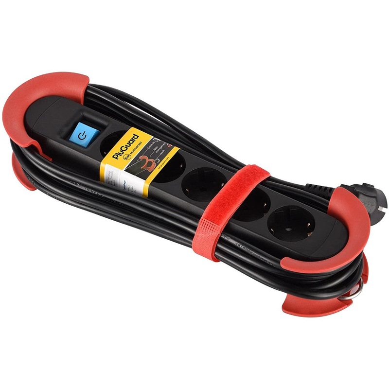 ilock Power Strip Premium 5 outlets  5 meters Cable - ILOCK-INDUSTRIAL--5PLUG POWER DISTRIBUTOR-16A