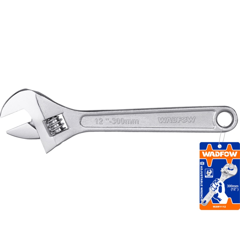 WADFOW Adjustable wrench 300mm(12")-WAW1112
