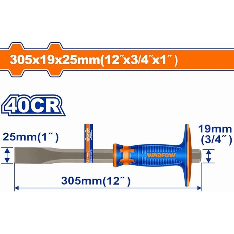Wadfow Cold chisel 25mm*19mm*305mm - WCC2312