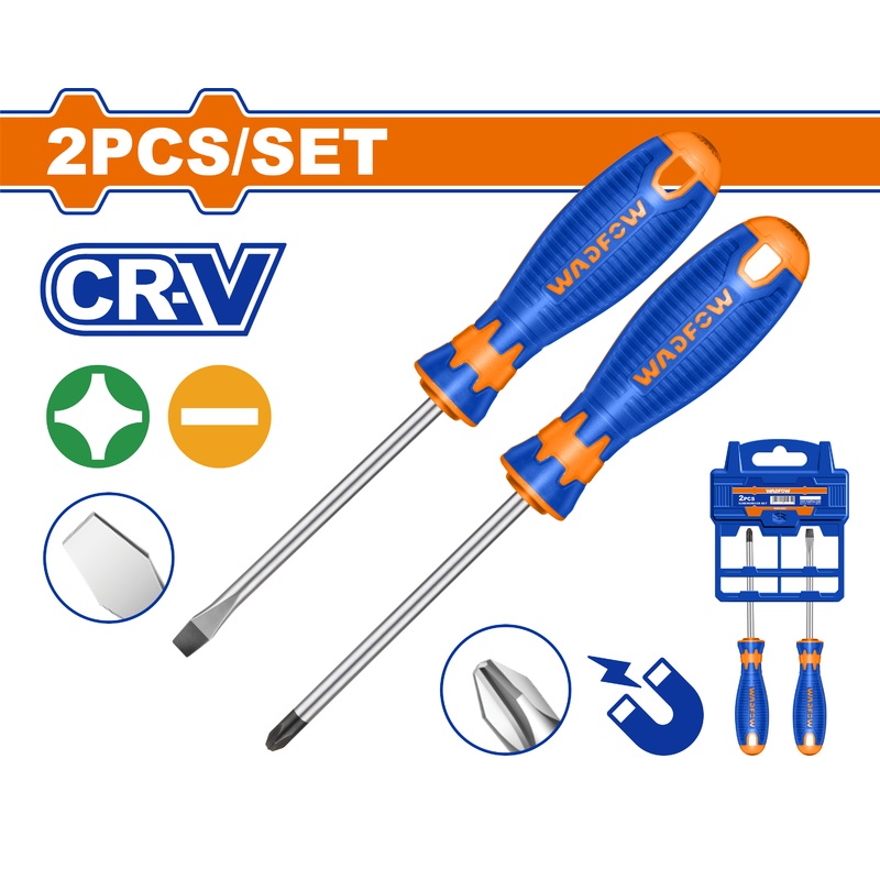 Wadfow screwdriver set 2 Pcs -WSS1302