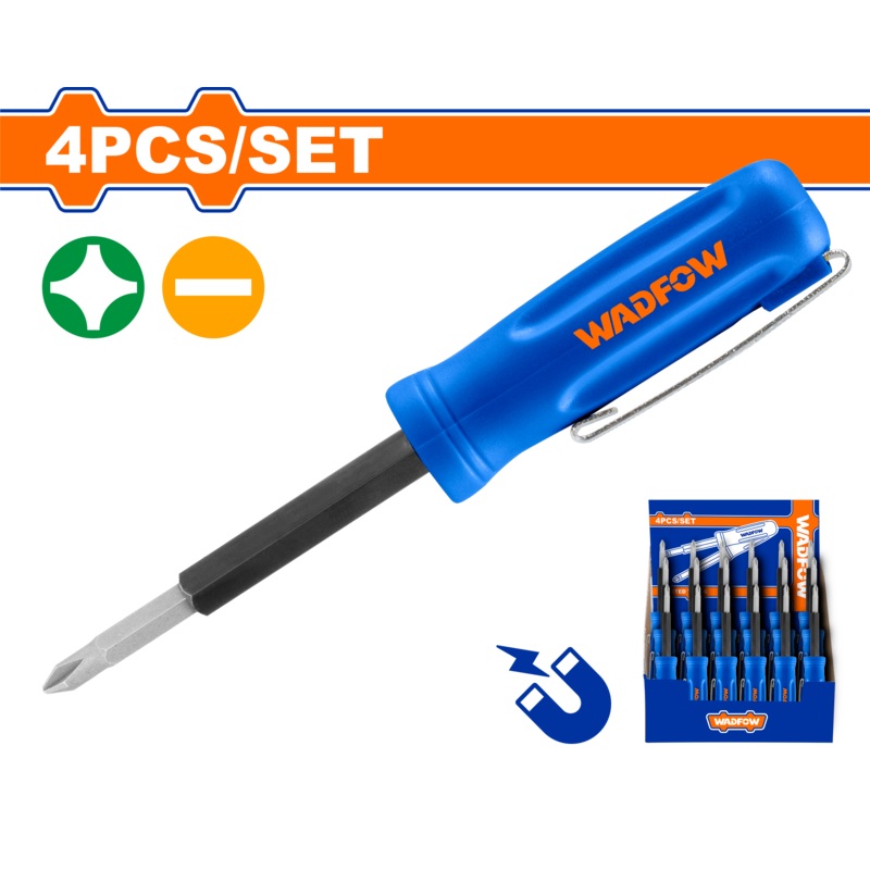 Wadfow4-In-1 Pocket pen-shape screwdriver- WSS2J04