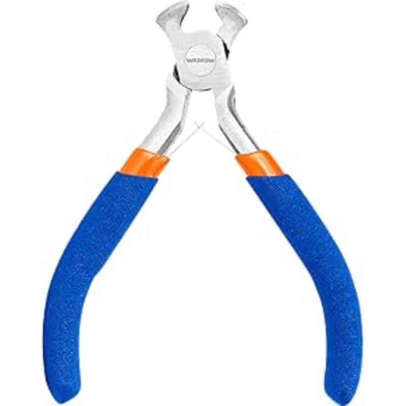 WadfowMini end cutting pliers 4.5 inches, 115 mm-WPL0952