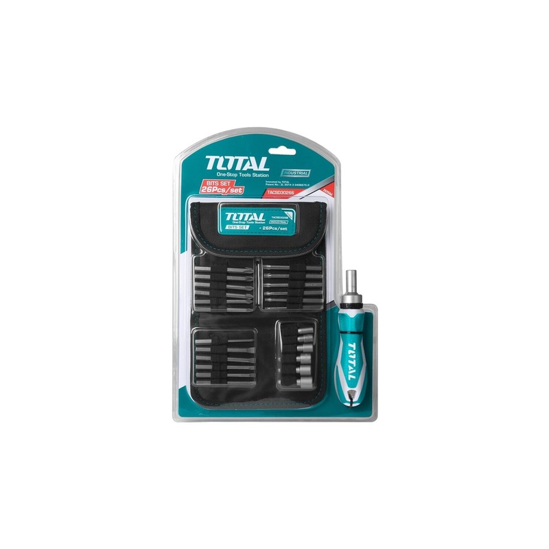 Total tools 26 Pcs ratchet screwdriver set - TACSD30266