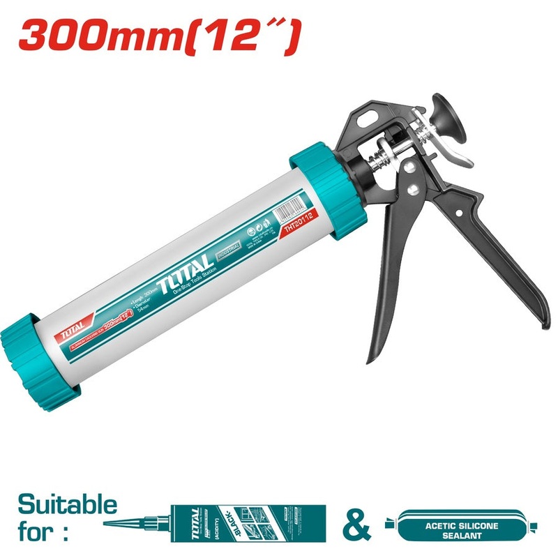 Total tools Aluminum caulking gun 12"  - THT20112