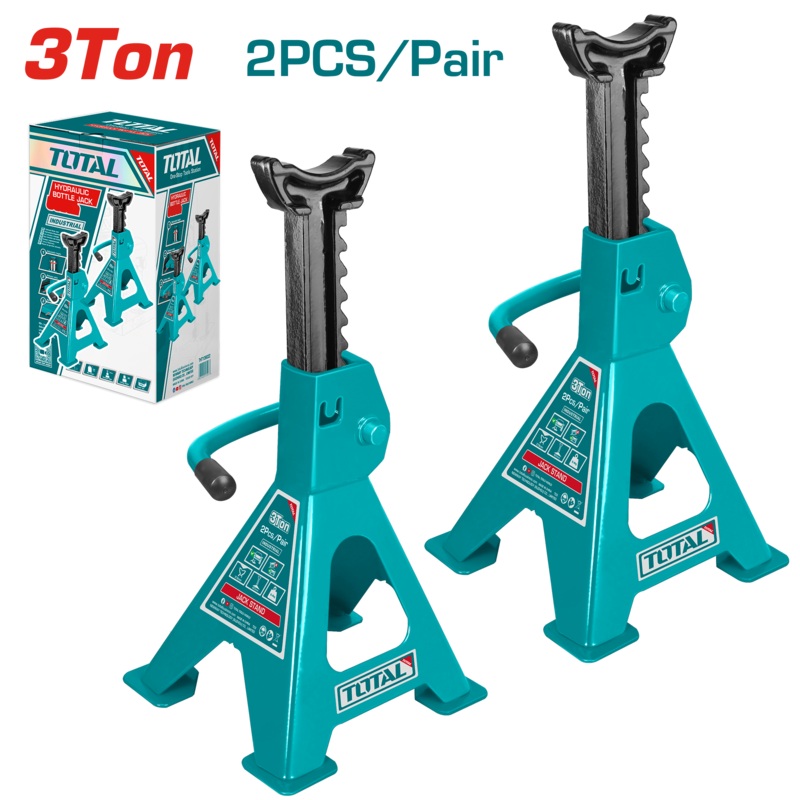 Total Tools Jack stand- 3Ton-THJS0301
