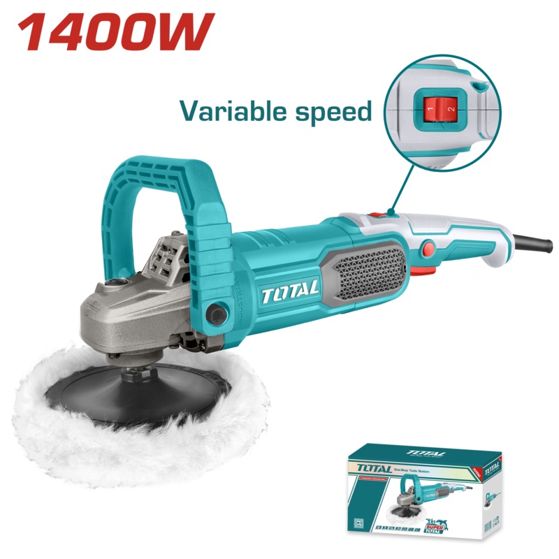 Total Tools Polisher With Variable speed control 1400 W-TP11418018