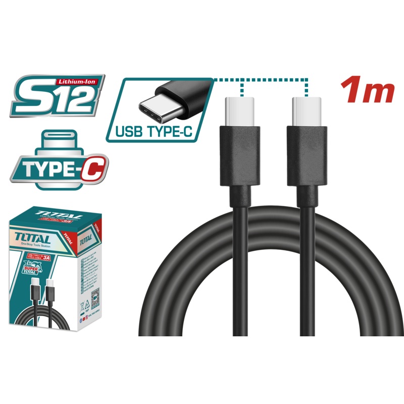 Total Tools USB type-C to type-C cable-TIUCC02