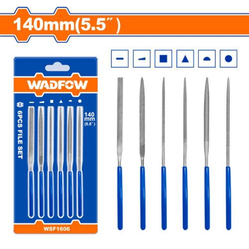 WADFOW 6pcs mini file set  - WSF1606