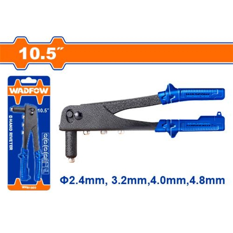 WADFOW Rivet plier 10.5 inch metal body - WHR1610