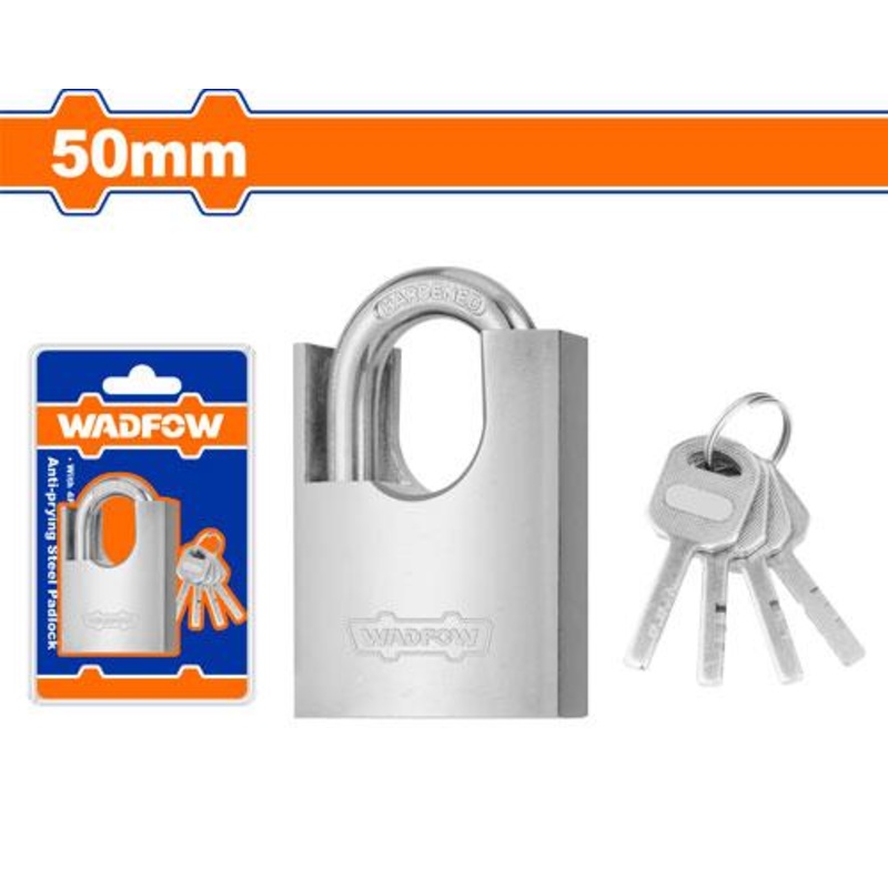 WADFOW steel padlock 50 mm - WPD8450