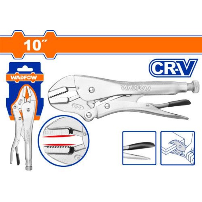 WADFOW Straight jaw plier 10"inch-WLP2C02