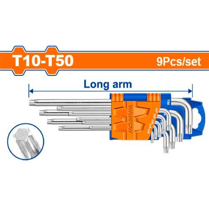 WADFOW Torx key9 pieces - WHK3291