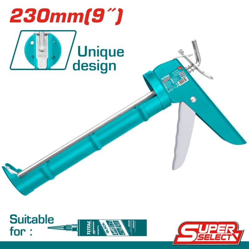 TOTAL TOOL SCaulking gun"9" inch-THT21809
