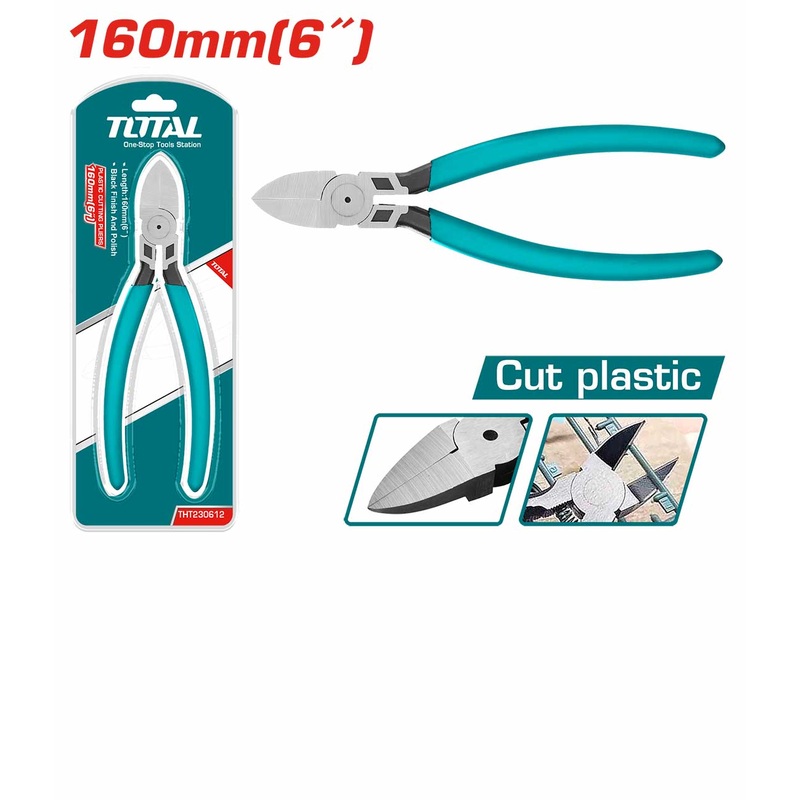 TOTAL TOOL SPlastic cutting pliers160M(6)inch-THT230612