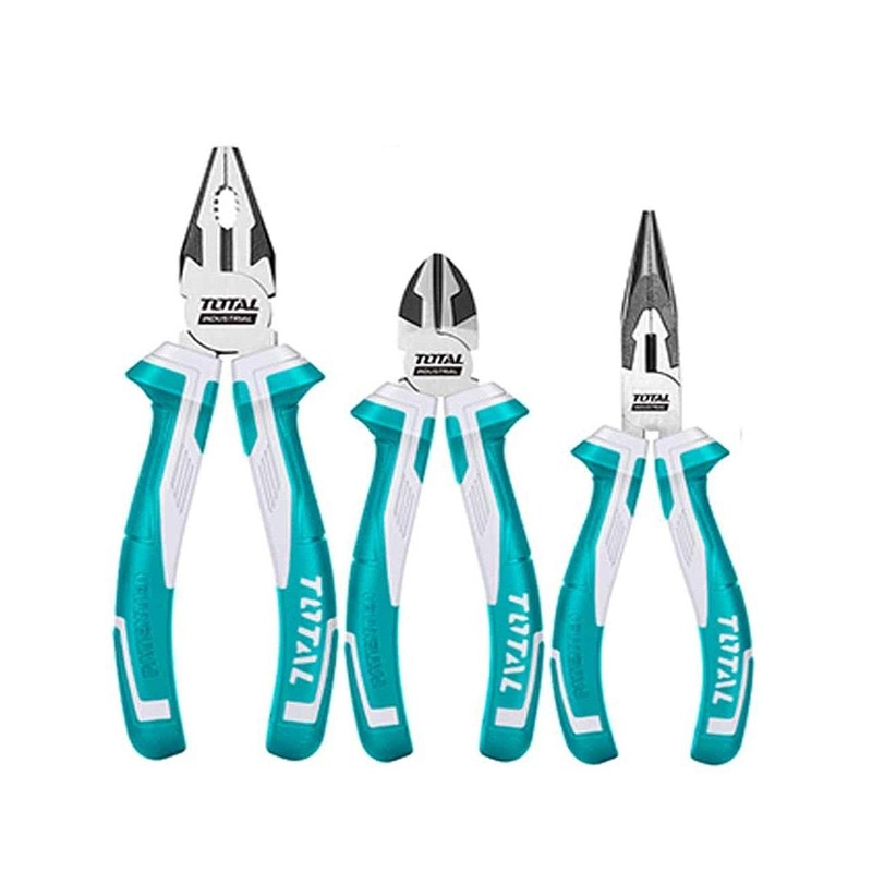 TOTAL TOOLS 3pcs Pliers set ( 8", 6" )inch - THT2K0301