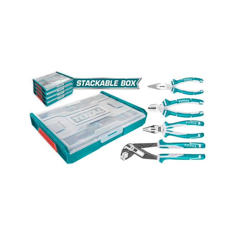 TOTAL TOOLS 4 Pcs pliers set- THKTV02P042