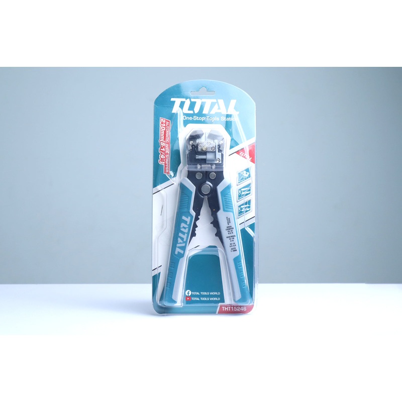 TOTAL TOOLS Automatic wire stripper 3 in 1 multi-function 8-1/4"-THT15246
