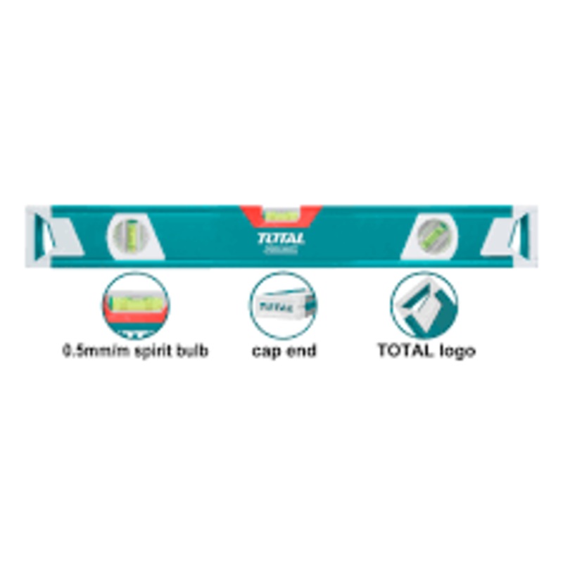 TOTAL TOOLS Industrial Spirit level 60cm - TMT2606