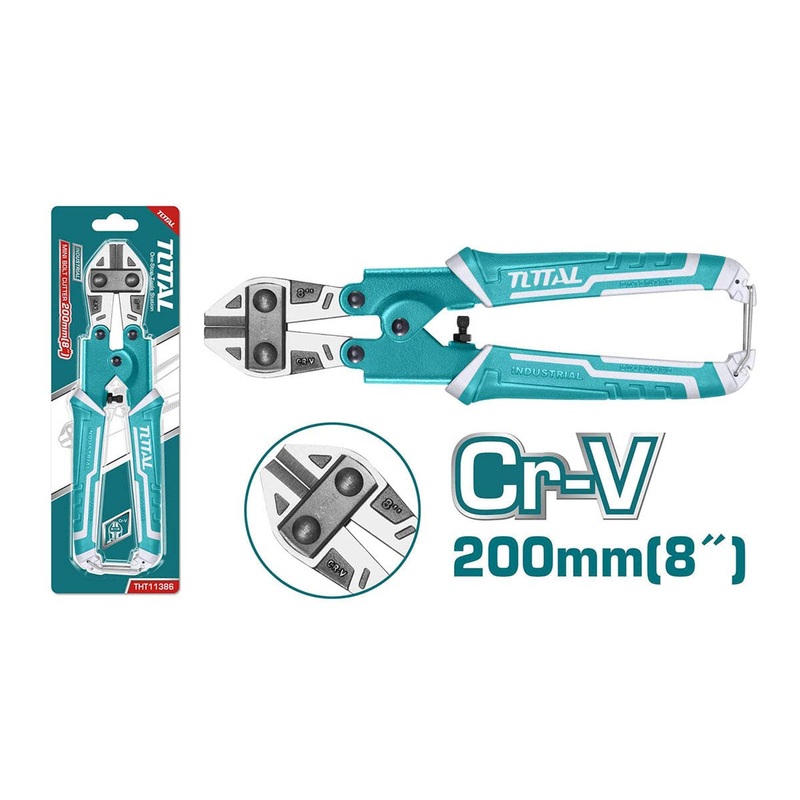 TOTAL TOOLS Mini bolt cutter ( 8" )inch - THT11386
