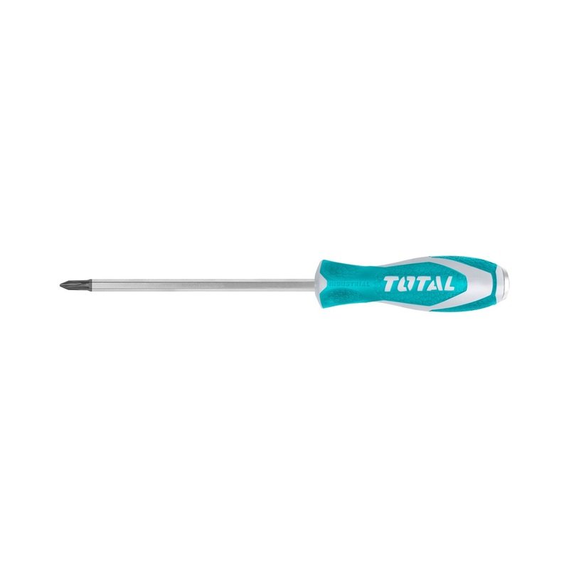 TOTAL TOOLS Phillips Go-Through Screwdriver 8mm X 200mm - THTGTSPH3200