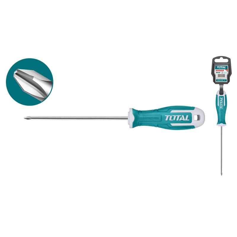 TOTAL TOOLS Phillips screwdriver 6mm X 150mm -THT26PH2150