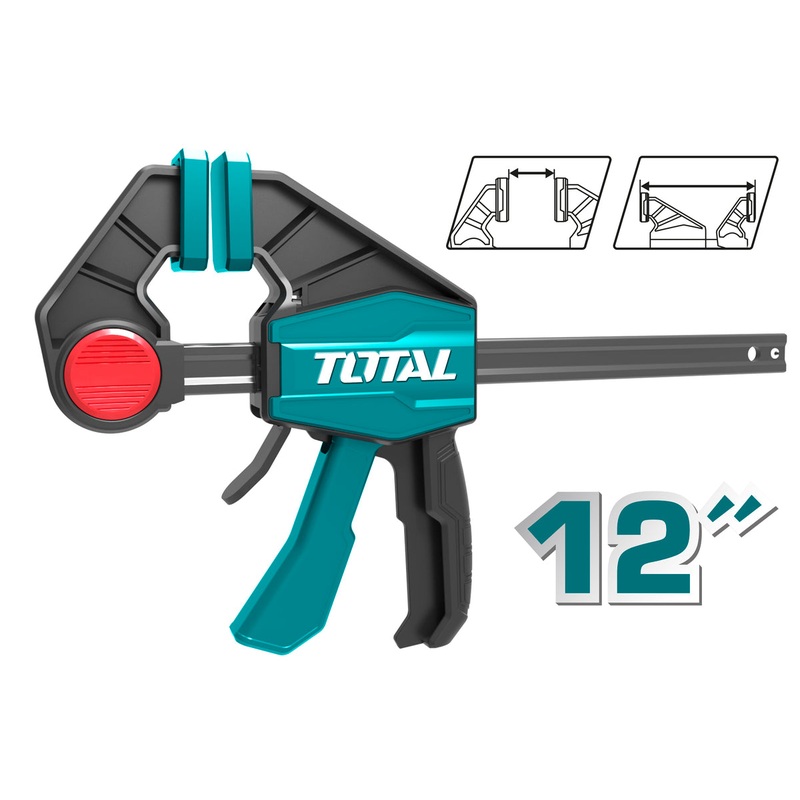 TOTAL TOOLS   Quick bar clamp12" inch- THT1340602