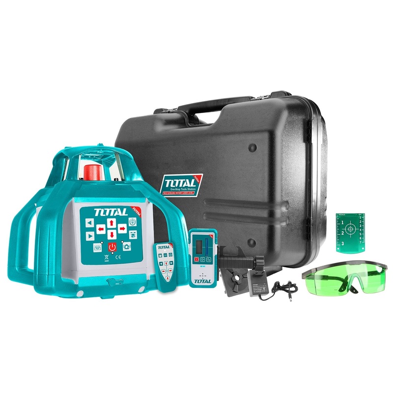 TOTAL TOOLS Self-leveling rotary laser level 300 m-TLRL30051