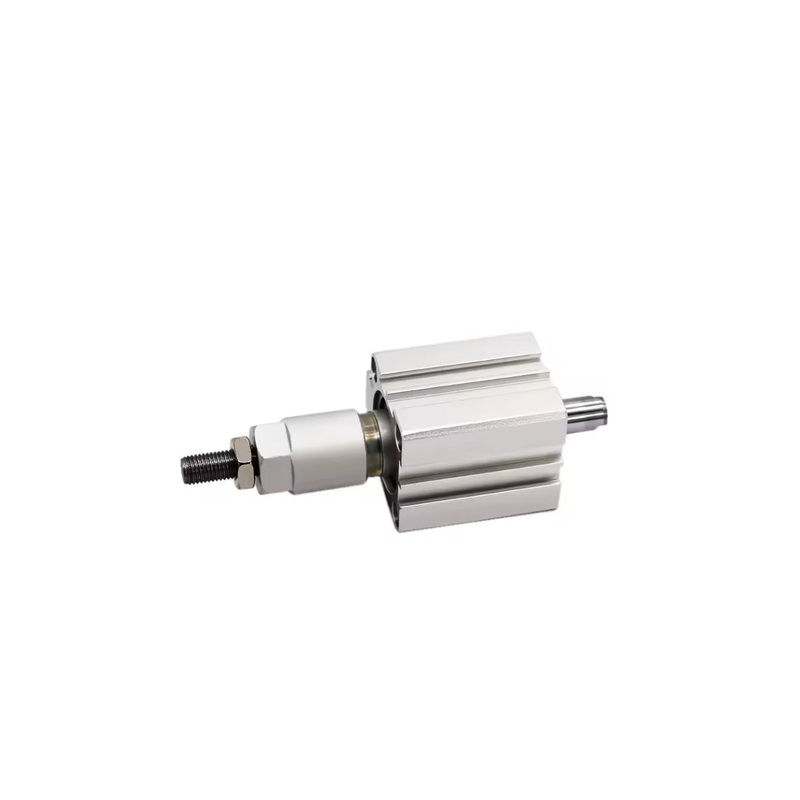 Magnetic Compact Double Rod Piston with double shaft and adjustable stroke type Diameter 40 mm SDJ-40 -S-M-ZD
