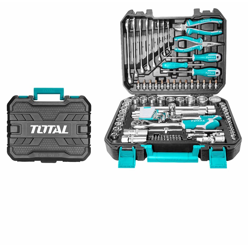 TOTAL TOOLS 100 Pcs tools set-THKTHP21006