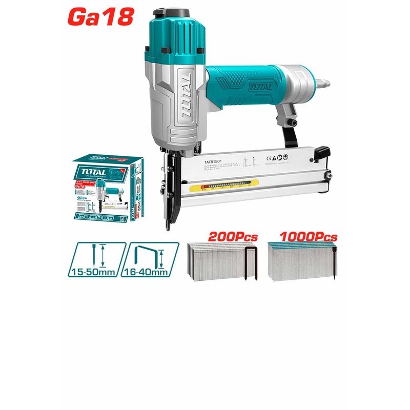 TOTAL TOOLS 2 IN 1 combo Air brad nailer - TAT81501