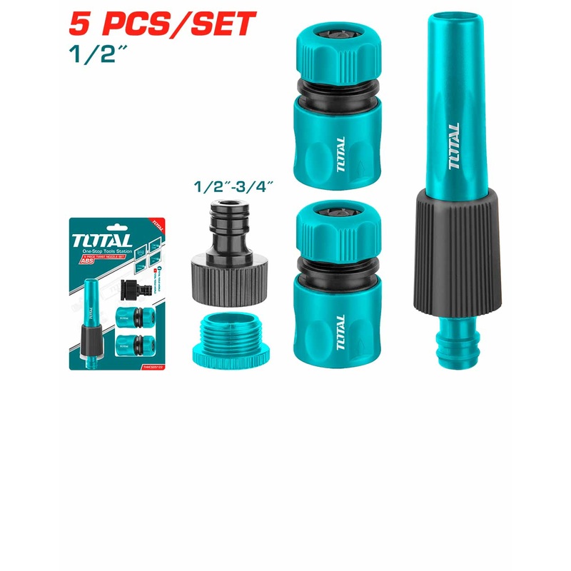 TOTAL TOOLS 5 Piece Twist Nozzle set - THHCS05122
